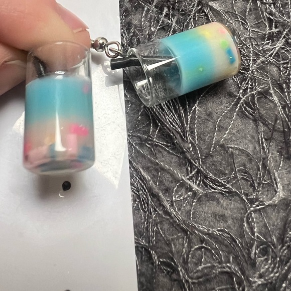 NWOT Mini Boba Tea Earrings! - Picture 3 of 11